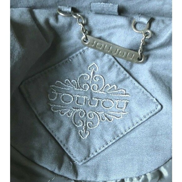 Jou Jou Girl Embroidered Flower Green Cargo Jacket - Picture 5 of 6